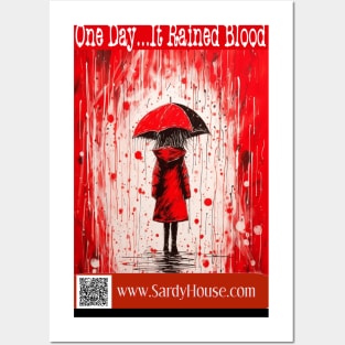 One Day It Rained Blood Posters and Art